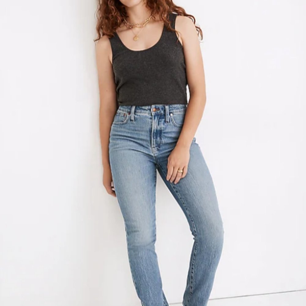 Madewell The Curvy Perfect Vintage Jean in Banner Wash